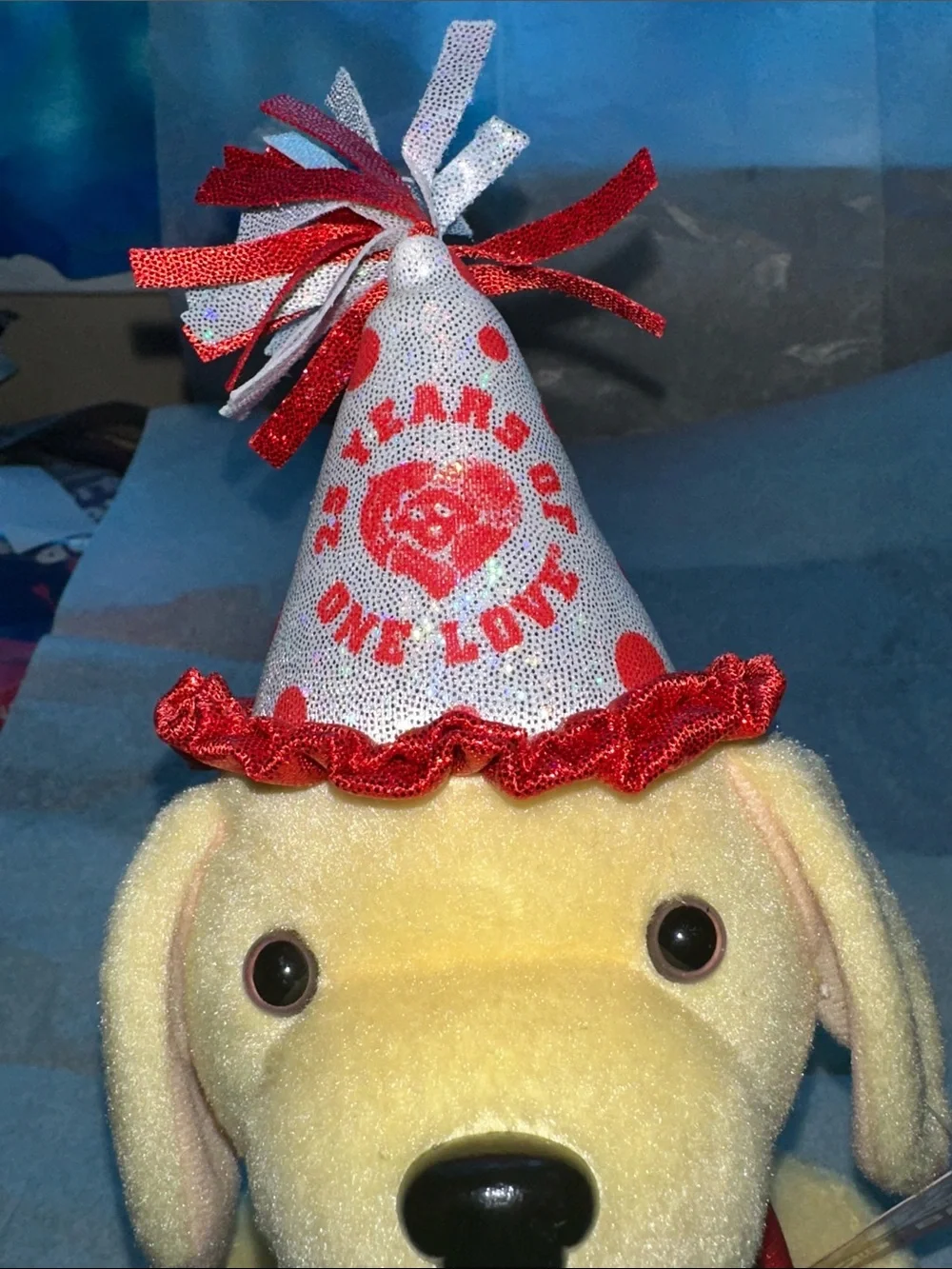 New Official raising canes 25th anniversary plush puppy